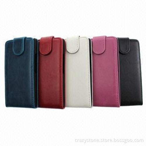Good-quality Flip PU Leather Case for Huawei Ascend P6
